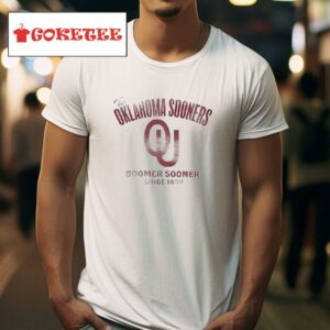 The Oklahoma Sooners Boomer Sooner Since Vintage Tshirt