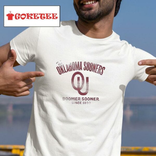 The Oklahoma Sooners Boomer Sooner Since Vintage Tshirt