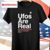 Tom Delonge Wearing Ufos Are Real Aliens Fucking Exist Shirt