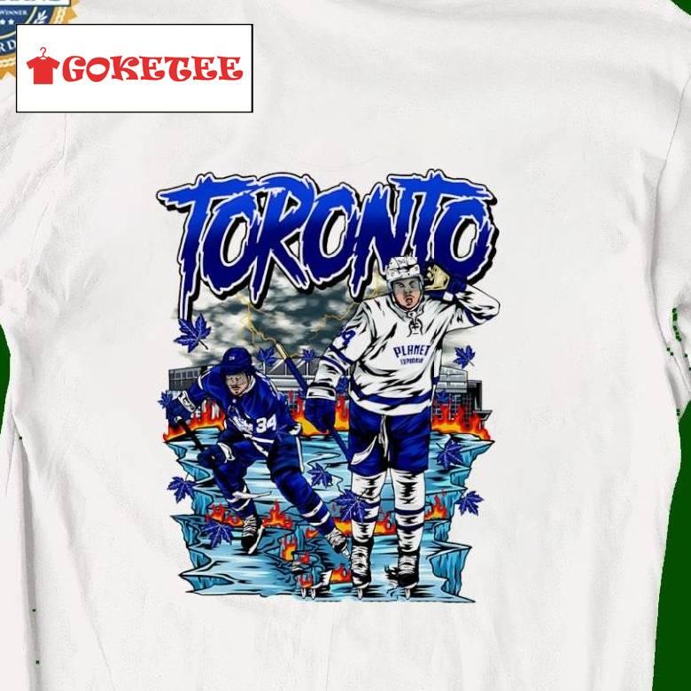 Toronto Maple Leafs Auston Matthews Stadium Graphic T Shirt