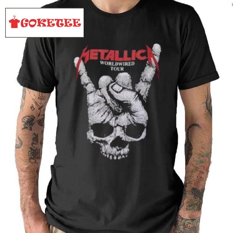 Tour Metallica 2024 T Shirt 2023 M72 Metal Band Music Event World Shirt