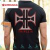 Triple H The Game Cross Logo Black T Shirt
