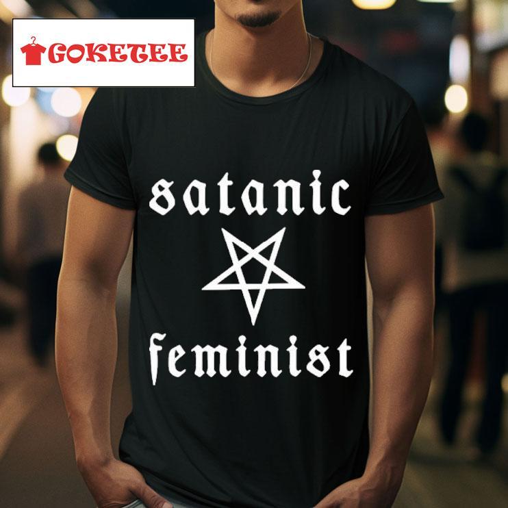 Twin Temple Satanic Feminiss Tshirt 