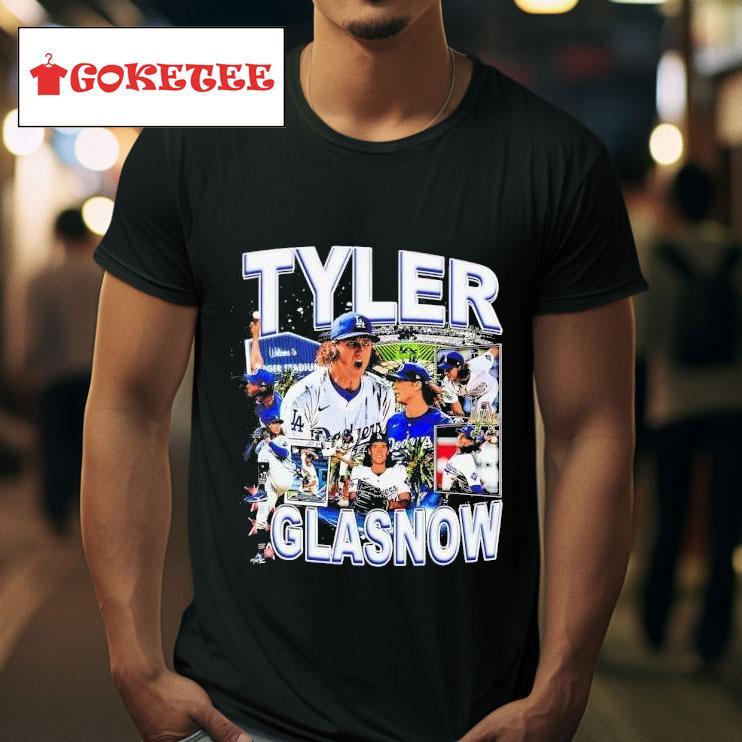 Tyler Glasnow Los Angeles Dodgers Baseball Vintage Tshirt 