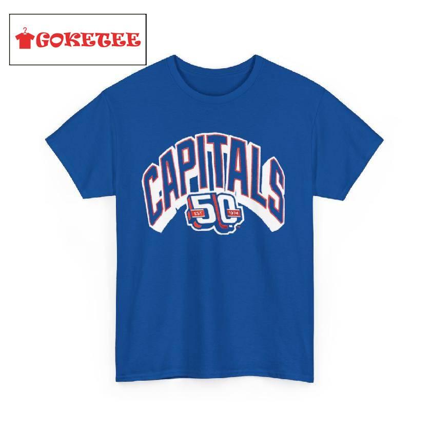 Washington Capitals 50th Anniversary Shirt