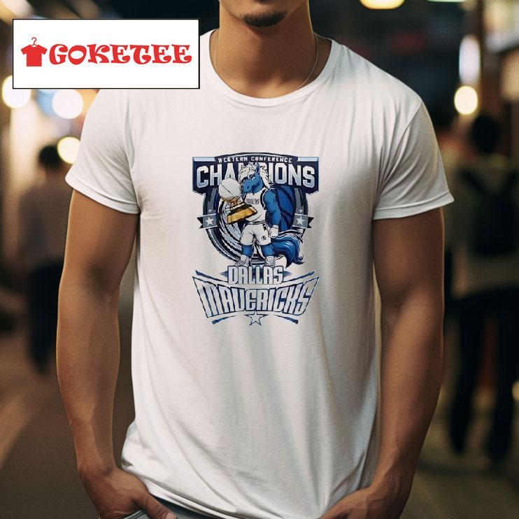 Western Coference Champions Dallas Mavericks Tshirt 