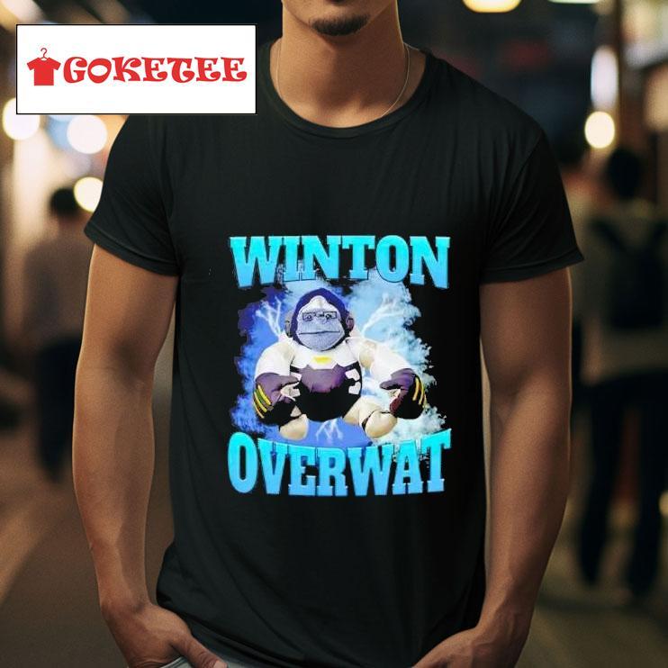 Winston Overwat Funny Overwatch Meme Tshirt 