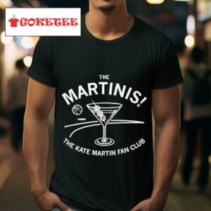 Alysha Clark Wearing The Martinis The Kate Martin Fan Club S Tshirt
