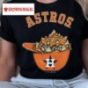 Astros Tiny Turnip Infant Nacho Helmet T Shirt