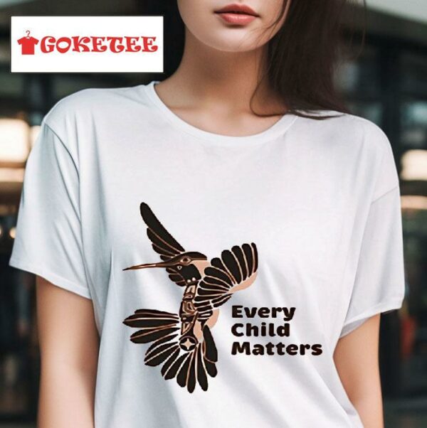 Bird Every Child Matters Retro Tshirt