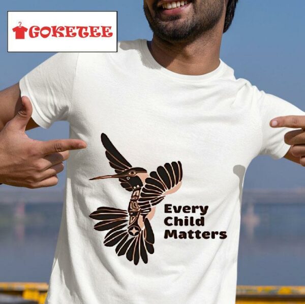 Bird Every Child Matters Retro Tshirt
