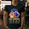 Klay Thompson Golden State Warriors Thank You For The Memories Signature Tshirt