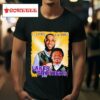 Lebron James And Bronny James Los Angeles Lakers Brothers Tshirt