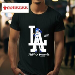 Los Angeles Dodgers Hololive Night Suisei Tshirt