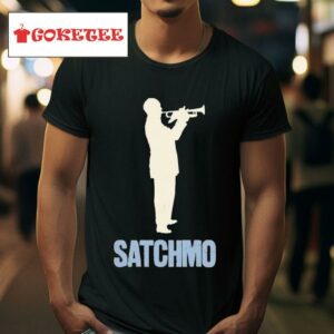 Louis Armstrong Satchmo Silhouette Tshirt