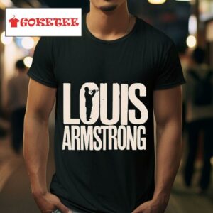 Louis Armstrong Silhouette Logo Tshirt
