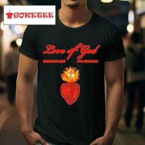 Love Of God Heart Logo Tshirt