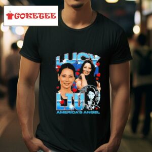 Lucy Liu America S Angel Signature Tshirt