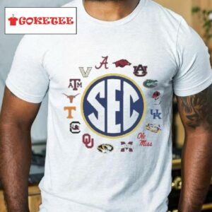 Sec Football Circle Logo T Shirt