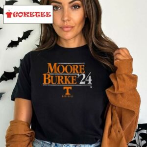 Tennessee Baseball Moore Burke '24 T Shirt