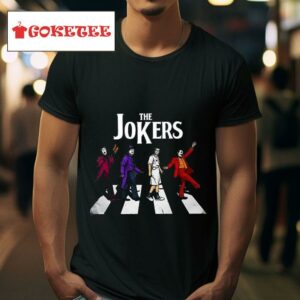 The Joker Crossing Abbey Road Tshirt