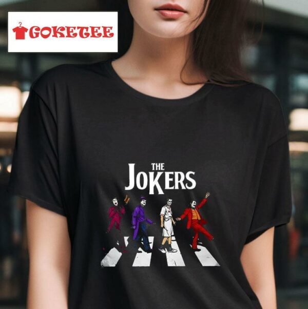 The Joker Crossing Abbey Road Tshirt